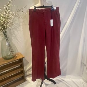 Judy Blue Women’s Jeans Belfast High Rise Bell Bottom Stretch Red Size 13/31 NWT